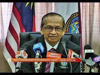 Usul penubuhan suruhanjaya siasat 1MDB ditolak