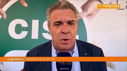 Cisl in piazza, Sbarra "Con Cgil e Uil è rottura, serve chiarezza"