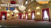 Il Quirinale apre le sue porte anche con le visite virtuali