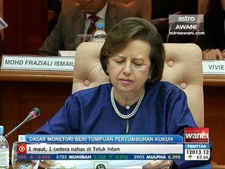 Dasar Monetori beri tumpuan pertumbuhan kukuh