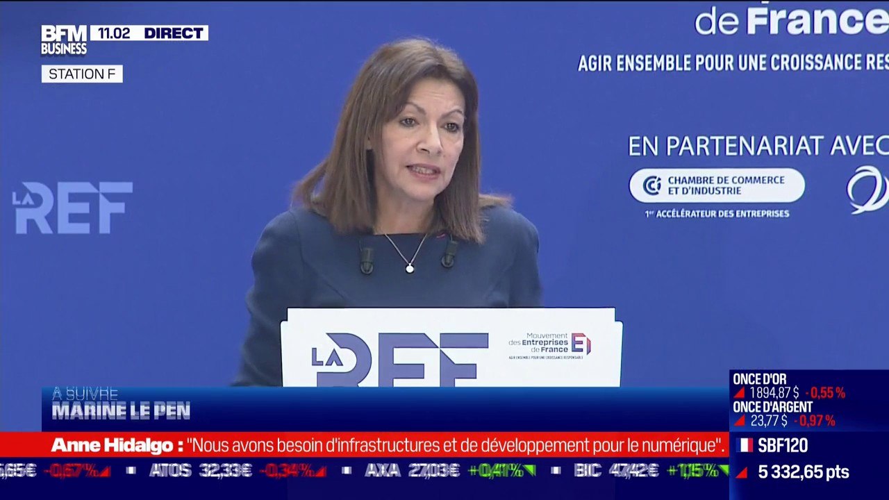 Anne Hidalgo: "Nous ne pouvons pas nous inscrire dans un modèle de développement low cost, et pour cela il nous faut revaloriser le travail, par une augmentation du SMIC de 15% dès mon arrivée"