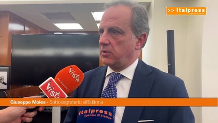 Editoria, Moles "E' interesse nazionale sostenere il settore"