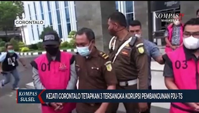 Kejati Gorontalo Tetapkan 3 Tersangka Korupsi Pembangunan PJU-TS