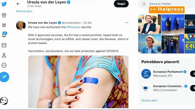 Covid, in Europa un nuovo vaccino