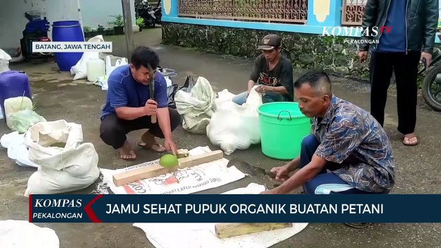 Jamu Sehat Pupuk Organik Buatan Petani