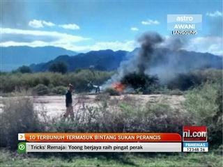 10 terbunuh termasuk bintang sukan Perancis