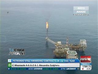 Petronas still awarding contracts in 1Q this year