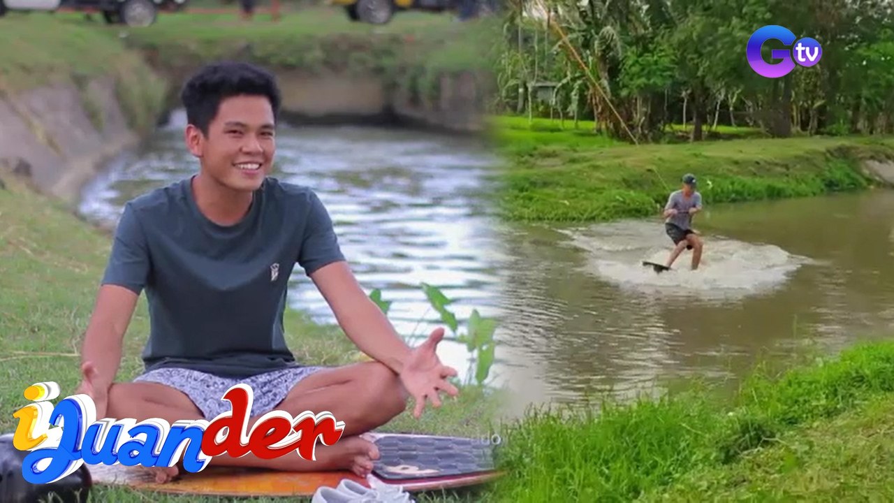 iJuander: Wakeboarding sa irrigation canal, puwedeng-puwede!