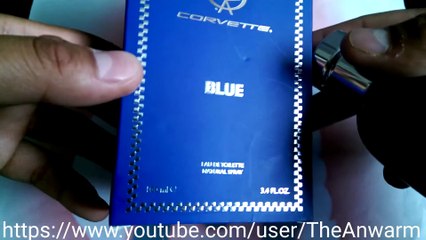 Corvette Blue Mens Fragrance EDT (Review)