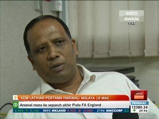 Kem latihan pertama Harimau Malaya 18 Mac