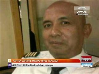 Kapten Zaharie mampu urus tekanan