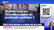 Covid-19: quelles sont les nouvelles règles du protocole sanitaire à l'école? BFMTV répond à vos questions