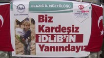 ELAZIĞ'DAN İDLİB'E 8 TIR İNSANİ YARDIM