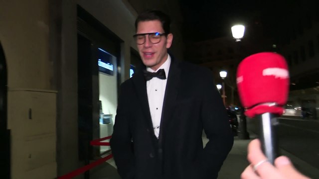 Diego Matamoros se sonroja al hablar de Marta Riumbau