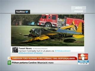 Harrison Ford seorang juruterbang yang berpengalaman