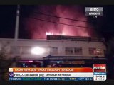 Pasar raya dua tingkat musnah terbakar