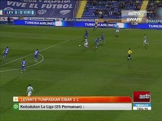 Levante tumpaskan Eibar 2-1