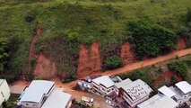Especialistas utilizam drones para avaliar possíveis áreas de risco em Alegre