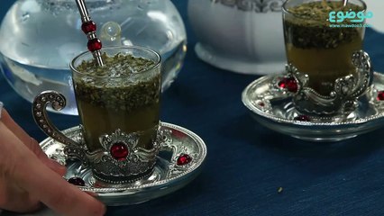 'طريقة تحضير مشروب المتة