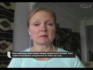 Perbualan Skype bersama waris mangsa