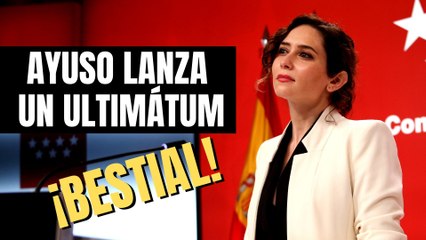 AYUSO lanza un ULTIMÁTUM: irá a la FISCALÍA para defenderse de los ataques sufridos