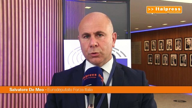 Sassoli, De Meo Un convinto europeista