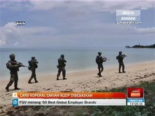 Lans Koperal Zakia Aleip dibebaskan