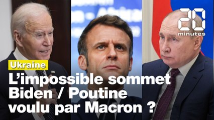 Download Video: Crise en Ukraine: Biden/Poutine, l'impossible sommet voulu par Macron