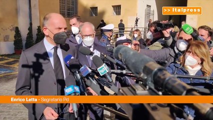 Sassoli, Letta "Ha interpretato la buona politica"