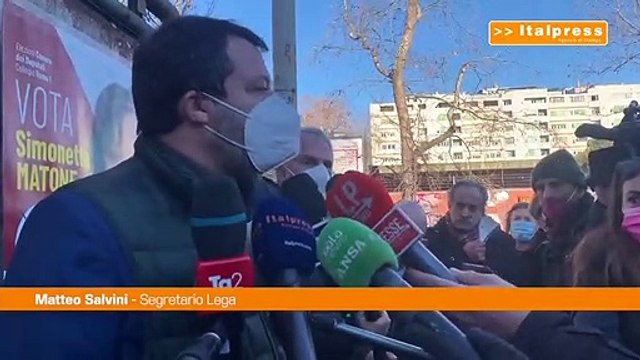 Salvini 2022 sarà anno complicato, Draghi resti al governo