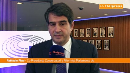 Sassoli, Fitto "Stima e rispetto nonostante le divergenze"