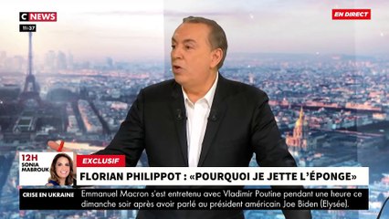 Exclusif - Florian Philippot explique dans "Morandini Live" pourquoi il renonce à se présenter à la présidentielle: "Nous avions qu'un seul parrainage de déposer. Il faut changer ce fonctionnement" - VIDEO