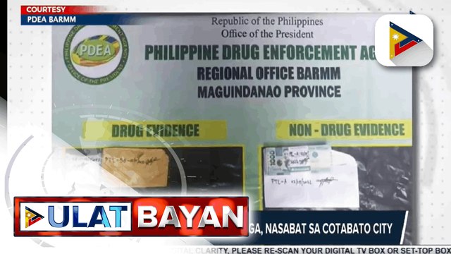 P340-K halaga ng iligal na droga, nasabat sa Cotabato City