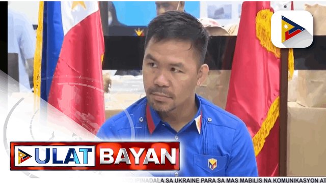 Presidential candidate at Senator Manny Pacquiao, ipinagtanggol ang Pilipinas laban sa China; CIBAC Party-list Rep. Brother Eddie Villanueva, pag-iisapan kung tatanggapin ang alok ni Pacquiao na maging Anti-Corruption Czar
