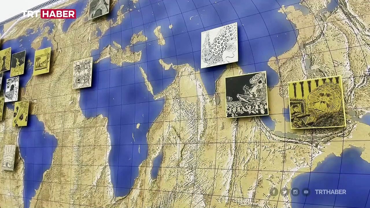 Çin'de sıra dışı galeri: Kara ve denizler yer değiştirdi