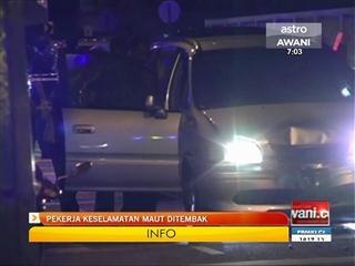 Pekerja keselamatan maut ditembak
