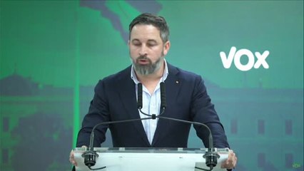 Abascal: "El único sorpasso que nos interesa es el sorpasso al Partido Socialista"