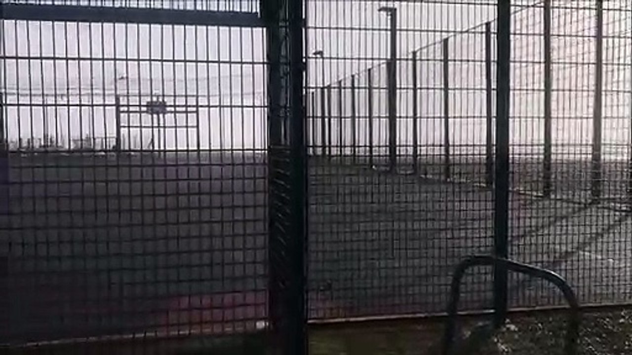 Storm Eunice footage taken in Hastings