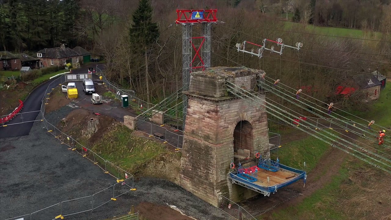 Union Chain Bridge March 2021
