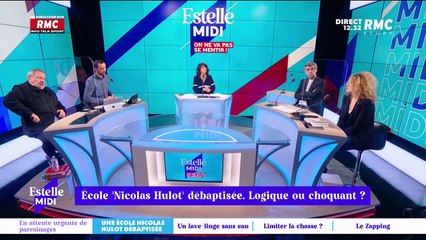 Ecole "Nicolas Hulot" débaptisée, logique ou choquant ? - 21/02