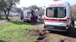 Son dakika haberi | Hasta için gelip çamura saplanan ambulansı kurtarmaya gelen itfaiye aracı da çamura saplandı