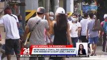 Metro Manila Council, pag-uusapan bukas kung ibababa na sa Alert level 1 ang NCR | 24 Oras