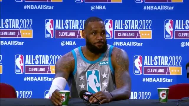 All-Star - LeBron : Je ne pouvais pas rêver mieux