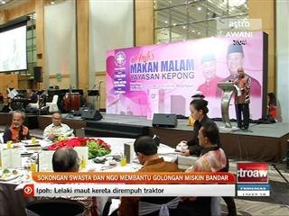 Sokongan swasta dan NGO membantu golongan miskin bandar