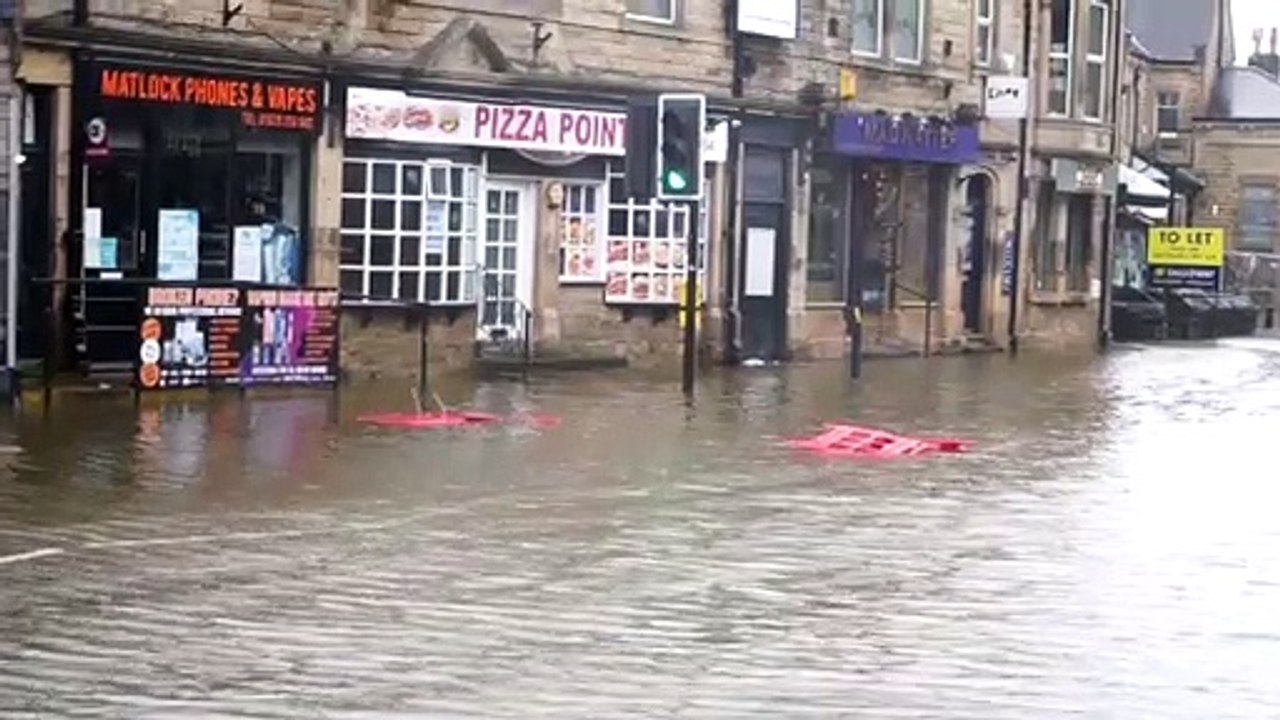 Derbyshire flooding February 21st