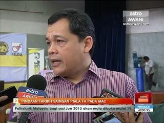 Pindaan tarikh saingan Piala FA pada Mac