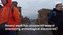 Pompeii's excavation uncovers 'duck and snails' fast food shop