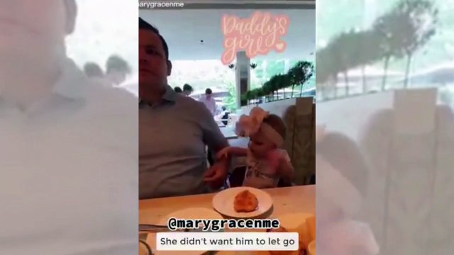 Father and baby some sweet and funny moment-Father's care