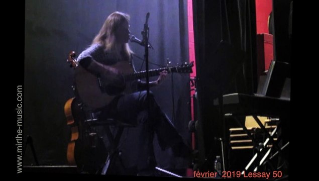 ONE OF US (Osborne) performed by MIRTHE, concert, guitar-vocals, Lessay 50 France