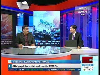 Prestasi kewangan Petronas